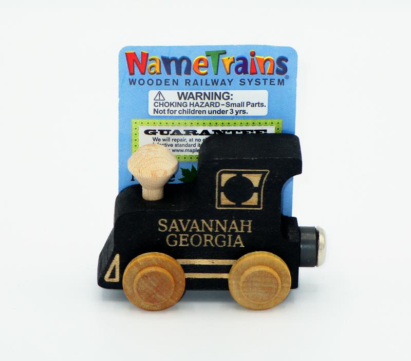 Savannah Wooden Train Engine,10111- CUSTOM